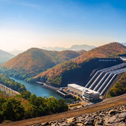 Srinakarin,Dam,Is,A,Water,Storage,Dam,For,Electricity,Generation